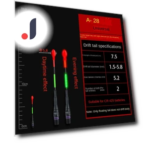 Lighted LED Smart Fishing Float — Bite Indicators, Cennya