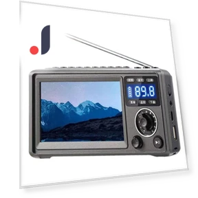 Portable HD Video Player with Bluetooth Speaker and Radio — Portable Media Players, LIAESMART