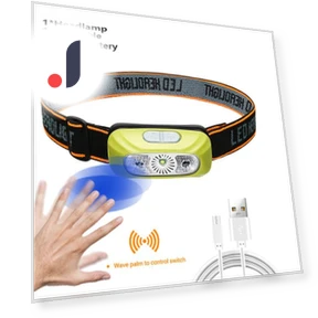 Rechargeable Touch Headlamp — Flashlights, SHIJIN Light