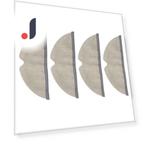 Robot Vacuum Cleaner Microfibre Pad — Smart Cleaning Robots, Robot Sweeping Accessories