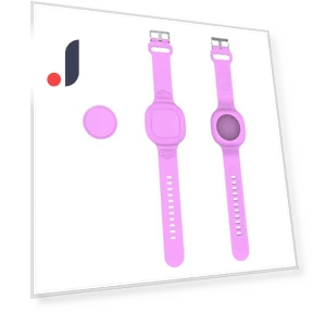 Silicone Kids GPS Bracelet — Location Tracking Devices, Mksjdfhfyz