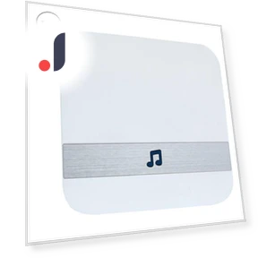 Smart Doorbell Receiver — Push Buttons, EDC Toy