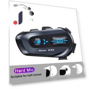Smart Motorcycle Intercom System — Communication, Motorgo Premium