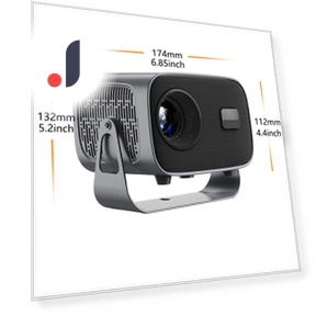 Smart Portable Projector — Home Theater Projectors, Essager Electronic