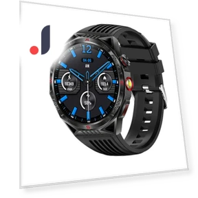 Smart Watch for Men with LED Flashlight, Laser Pointer, Compass, and Sports Tracker — Smartwatches, ESTG