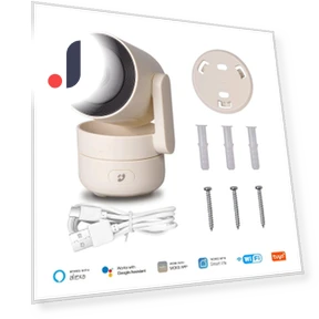 Smart WiFi Security Camera — Smart Home Security, Tuya