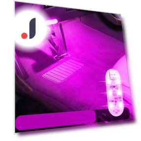 USB Touch Sensor LED Car Interior Light — Light Kit, Dream Garage