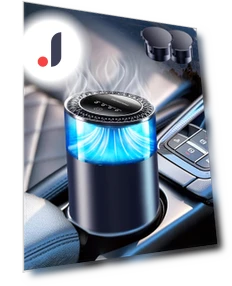 AI Mountain Scenery Car Aroma Diffuser — Car Air Fresheners, Samurai Japan