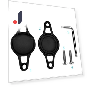 Bike Mount for AirTag — Navigation & GPS Accessories, HdoorLink