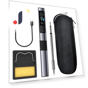 Color Screen Smart Soldering Iron — Stations, workmanship