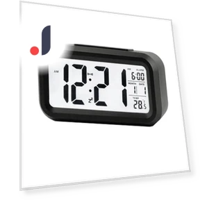 Digital Alarm Clock with Smart Night Light — Alarms & Clocks, Lufebut