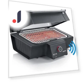 Electric Grill with Smart Control — Contact Grills, Severin