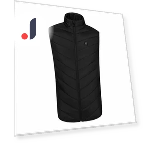 Heating Vest with Stand-Up Collar — Men's Vests, Premium jacket