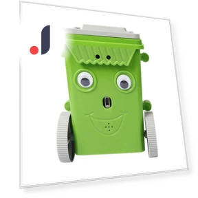 Mini Desktop Cleaner Robot Toy — Smart Cleaning Robots, Kitchen artifact