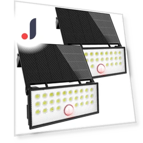 Outdoor Solar Security Light — Outdoor Security & Flood Lighting, SAMURAI STYLE