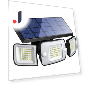 Outdoor Solar Sensor Motion Security Light — Outdoor Security & Flood Lighting, Intelamp