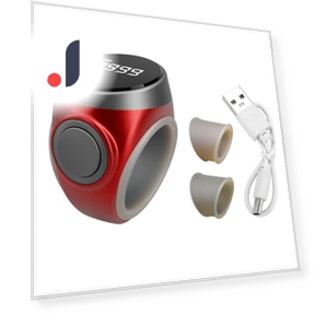 Rechargeable Digital Counter Electronic Finger Ring — Smart Rings, Inteflooring