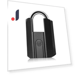 Rechargeable Fingerprint Lock with App Control — Smart Home Security, zhongluo