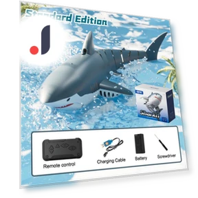 Remote Control Shark Toy with 4K HD Camera — Aquatic Vehicles, Each Insisting