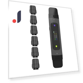 Smart Breathing Trainer with Display — Respiratory Training & Monitoring Devices, Burger