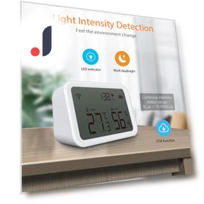 Smart Temperature and Humidity Sensor — Home Climate Control, HOME-Auto-001