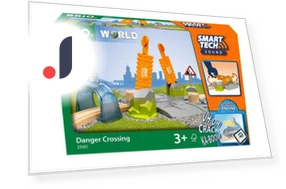 Sound Action Railroad Crossing — Toy Vehicles, Brio