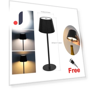 Touch Control Table Lamp with USB Charging — Desk & Table Lighting, AIMINGTE Light Accessories