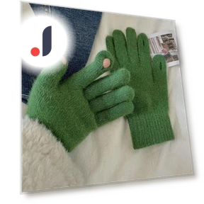 Touchscreen Winter Gloves — Gloves & Mittens, Soft Grass