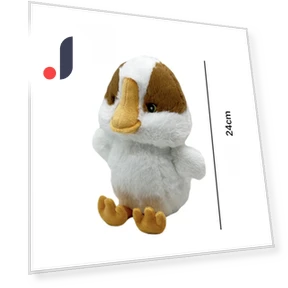 Wild Duck Robot Plush Doll — Interactive, Glowing