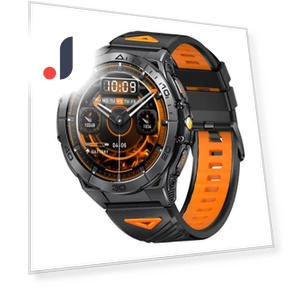 Amoled Smart Watch with BT Calling and Health Monitor — Smartwatches, ESTG