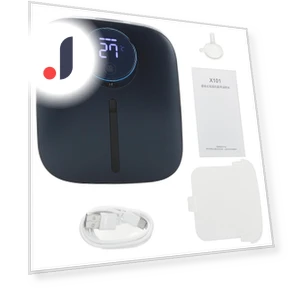 Automatic Soap Foam Dispenser with Digital Temperature Display — Care Dispensers, The Romantics