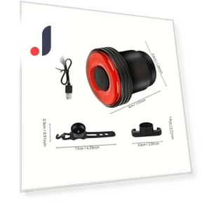 Bicycle Light with Auto Brake Sensor Tail Light — Brake, LSB01
