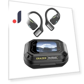 Bluetooth Wireless Earbuds with LED Touch Screen — In-Ear Headphones, Lenovo