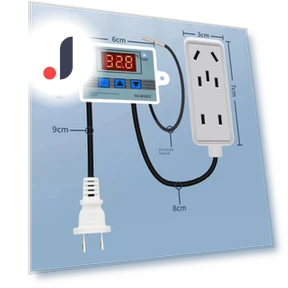 Digital Thermostat Controller with Socket — Home Climate Control, TAOMall