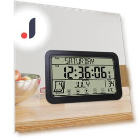 Digital Wall Clock Alarm — Clocks, Dewdroop