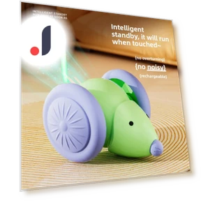 Electric Smart Cat and Mouse Car — Cat Playthings, Shining Sky