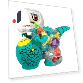 Glowing Dinosaur Toy with Lights — Interactive Learning Devices, RMT House