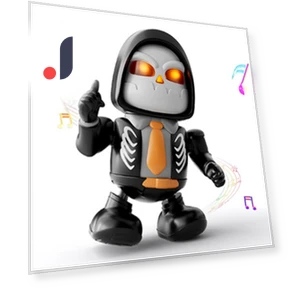 Halloween Dancing Robot Toy — Spooky Sounds, Qinhe