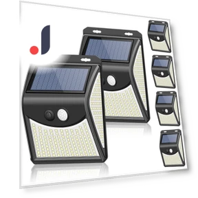 LED Sensor Solar Motion Automatic Garden Light — Outdoor Security & Flood Lighting, ZEEFO