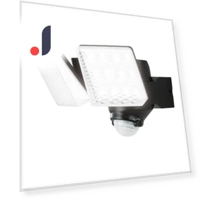 LED Solar Sensor Light — Outdoor Security & Flood Lighting, DAISHIN