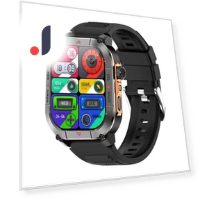 Men's Smartwatch with AMOLED Display and GPS — Smartwatches, ESTG