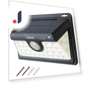Outdoor Solar Motion Sensor Light — Outdoor Security & Flood Lighting, DAISHIN