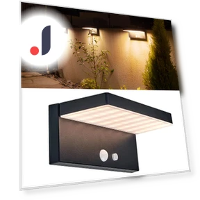 Outdoor Solar Sensor Motion Warm Stylish Porch Entryway Light — Outdoor Security & Flood Lighting, SAMURAI STYLE