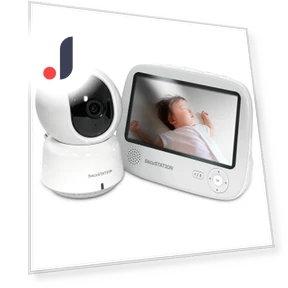 Secure Baby Monitor with Temperature and Night Vision — Baby Monitors, SAMURAI STYLE