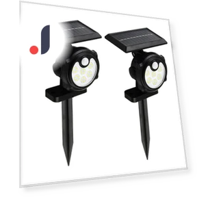 Security Motion Sensor Solar Light — Outdoor Security & Flood Lighting, SAMURAI STYLE