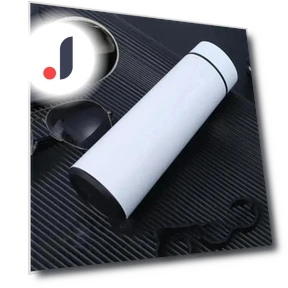 Smart Temperature Display Stainless Steel Water Bottle — Beverage Warmers, Lansoon