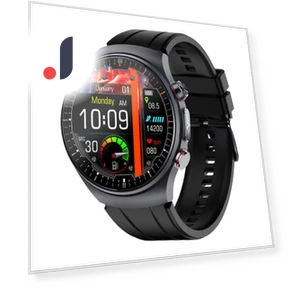 Smart Watch with AMOLED Display and Health Monitoring — Smartwatches, ESTG