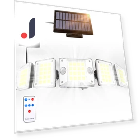 Solar Dual Sensor Lights — Outdoor Security & Flood Lighting, SAMURAI STYLE