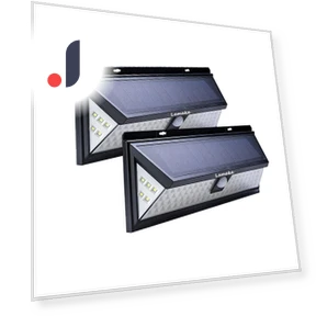 Super Bright Sensor Light with ABS Solar Three Lighting Modes — Outdoor Security & Flood Lighting, Lamake