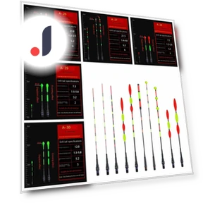 Ultra Sensitive Electronic Float Tail — Bite Indicators, Chengruike